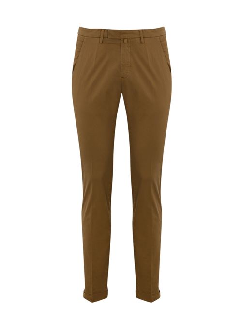 Pantalone in cotone stretch tabacco BRIGLIA | BG03 32512700173